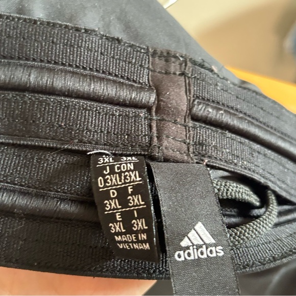 Adidas Black and Gray Athletic Shorts - Picture 12 of 12